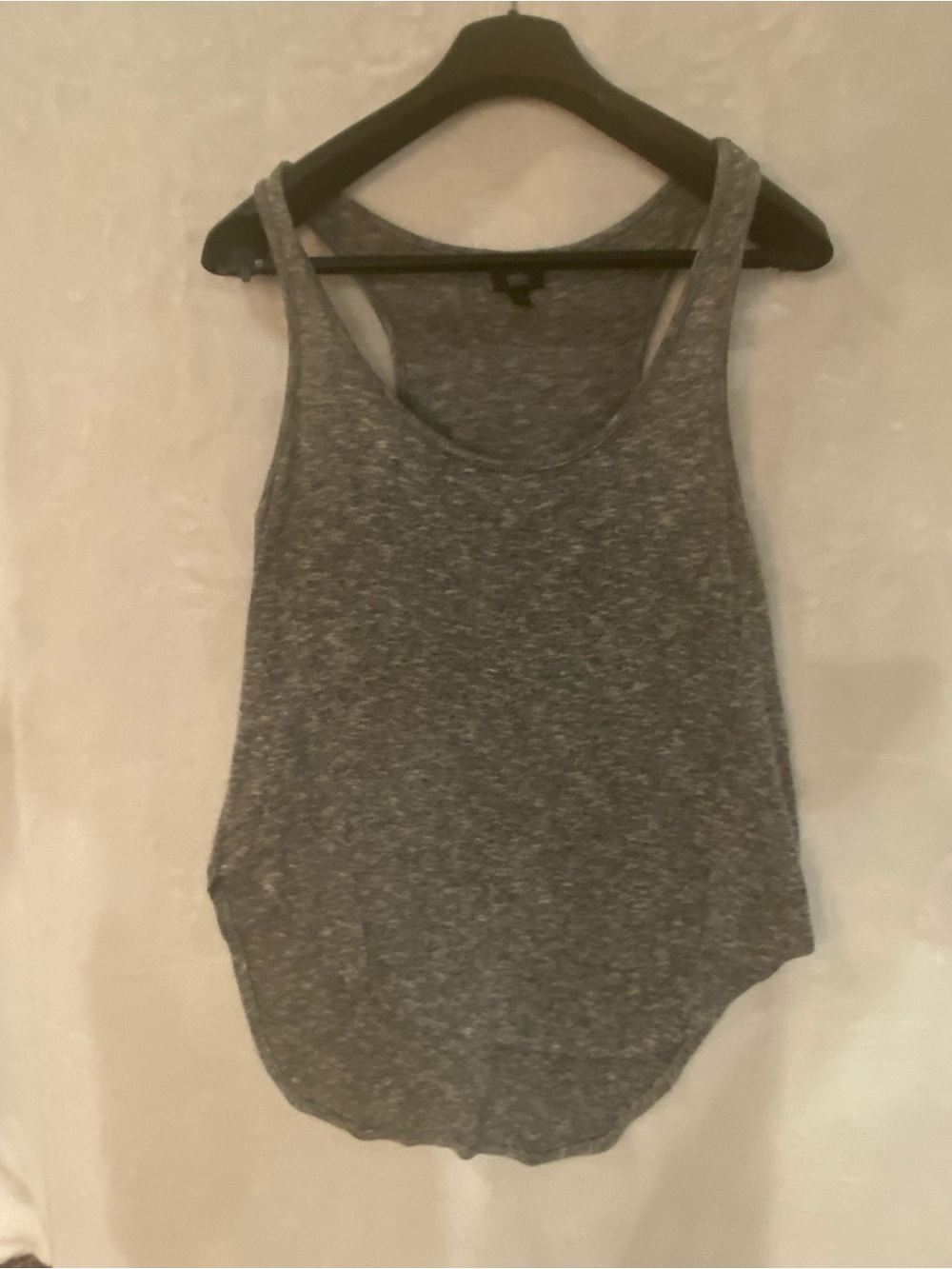 Mossimo Supply Co. Heather Gray Racerback Tank